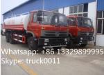 dongfeng Euro 3/Euro 2 210hp diesel 18cbm-22cbm portable water truck for sale,