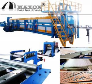 China Engraved Metal Thermal Insulated Wall Panel Machine Line on sale