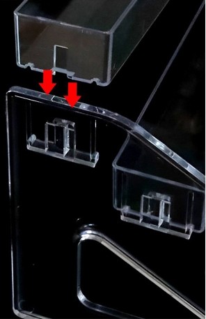 Multiple Layers Clear PS Acrylic Makeup Box Display Cosmetic Box Organizer Storage Box
