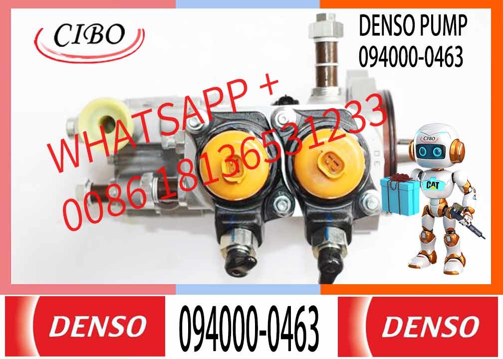 High Quality Common Rail Fuel Pump 094000-0463 diesel fuel injection pump 0940000463 For Excavator Diesel PC400-7