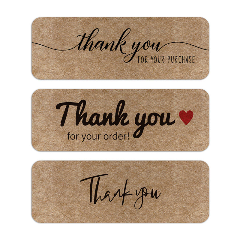Synthetic Kraft Paper Printed Self Adhesive Labels On A Roll