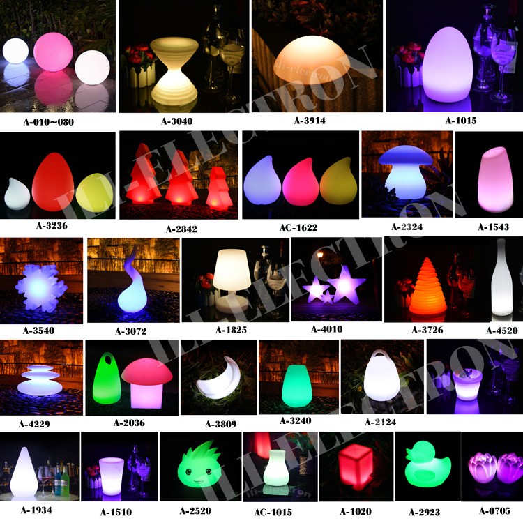 luminous LED ball light led outdoor lighting ball