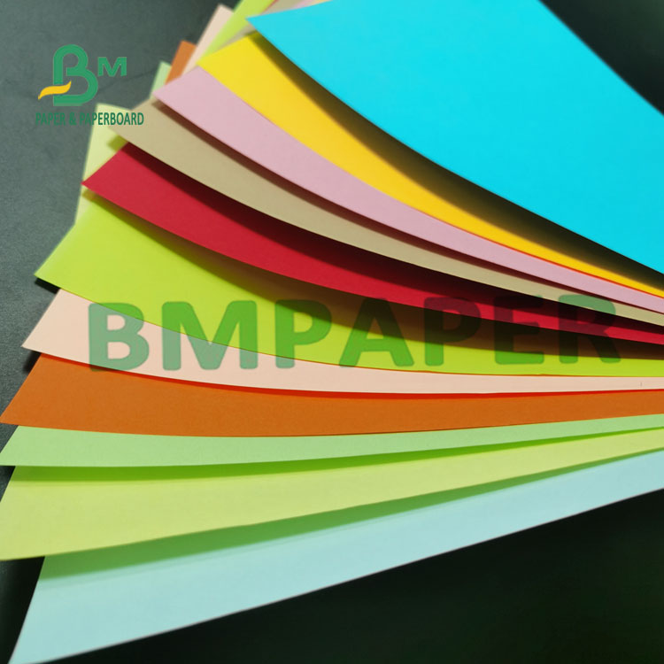  150g 180g Circle Offset Colored Paper 8.5 * 11'' Copy Uncoated Jumbo Paper (5)