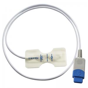China Datex Ohmeda TS-PAW-25 TS-PAW-10 Pediatric Spo2 Sensor White Foam Disposable SpO2 Probe on sale