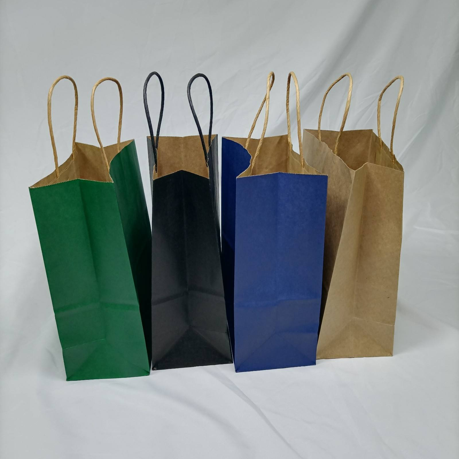 Buy cheap Luxury Kraft Paper & Paperboard Packing Bags Ribbon Satin Handle For Candle from wholesalers