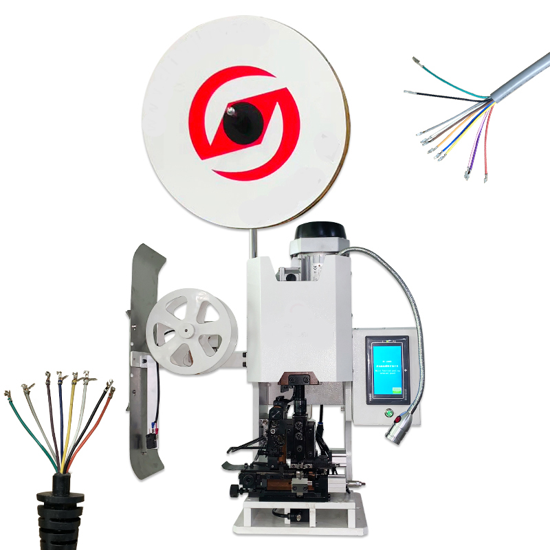 Multi-core Cable Stripping and Crimping Machine with Touch Screen Terminal YH-2000S