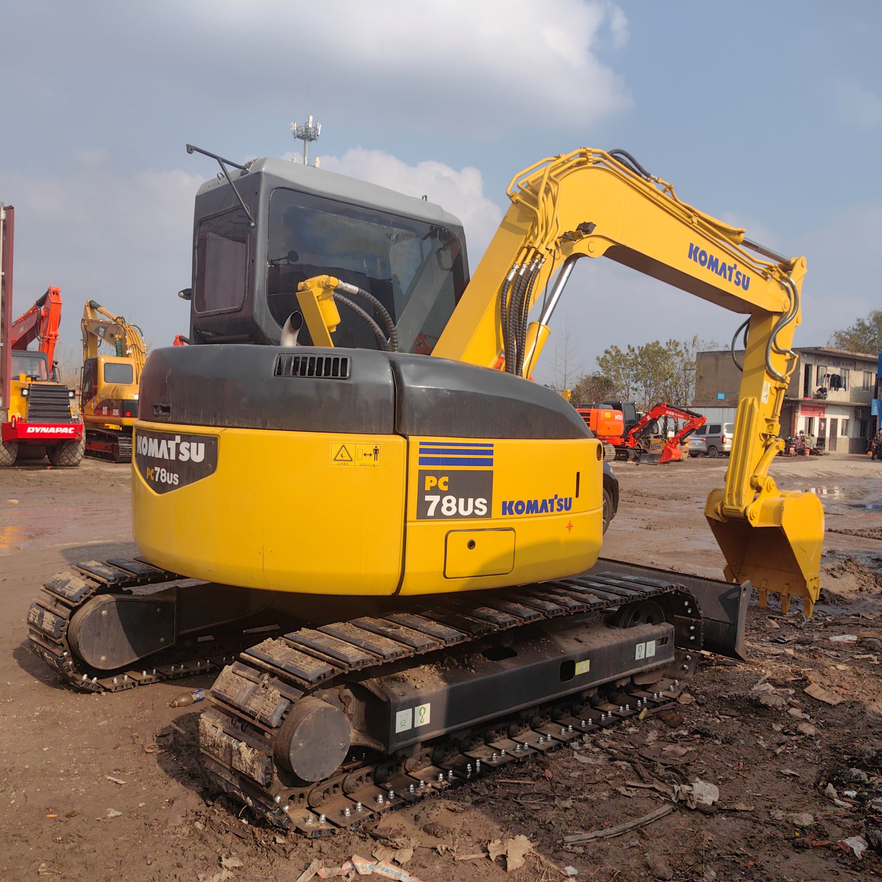 Used Mini Excavator Komatsu PC78US Komatsu PC35 PC55 PC60 PC78 Grab Crawler Second Hand Digger