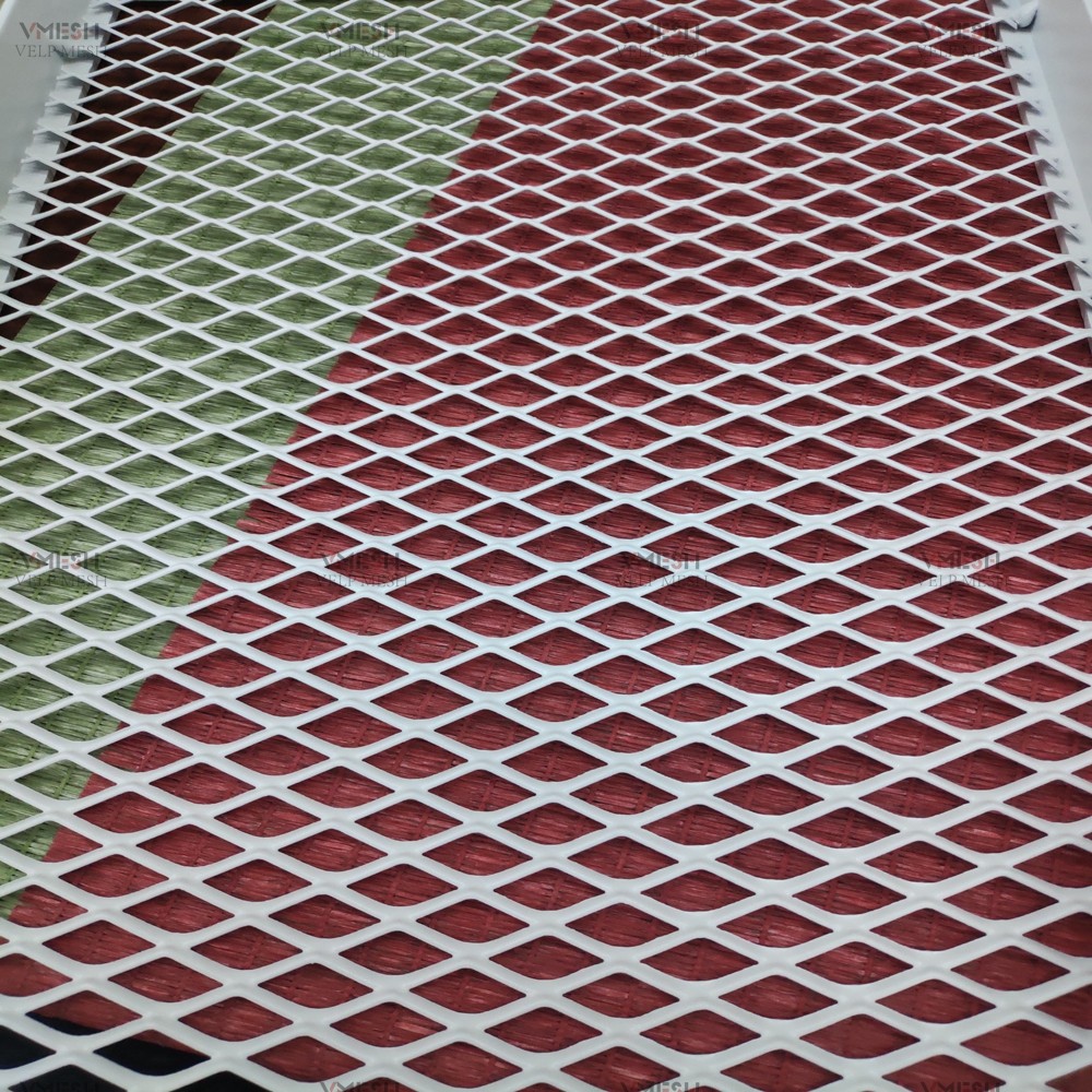 Golden Silver Black Metal Aluminum Expanded Mesh Net Cloth Screen Netting