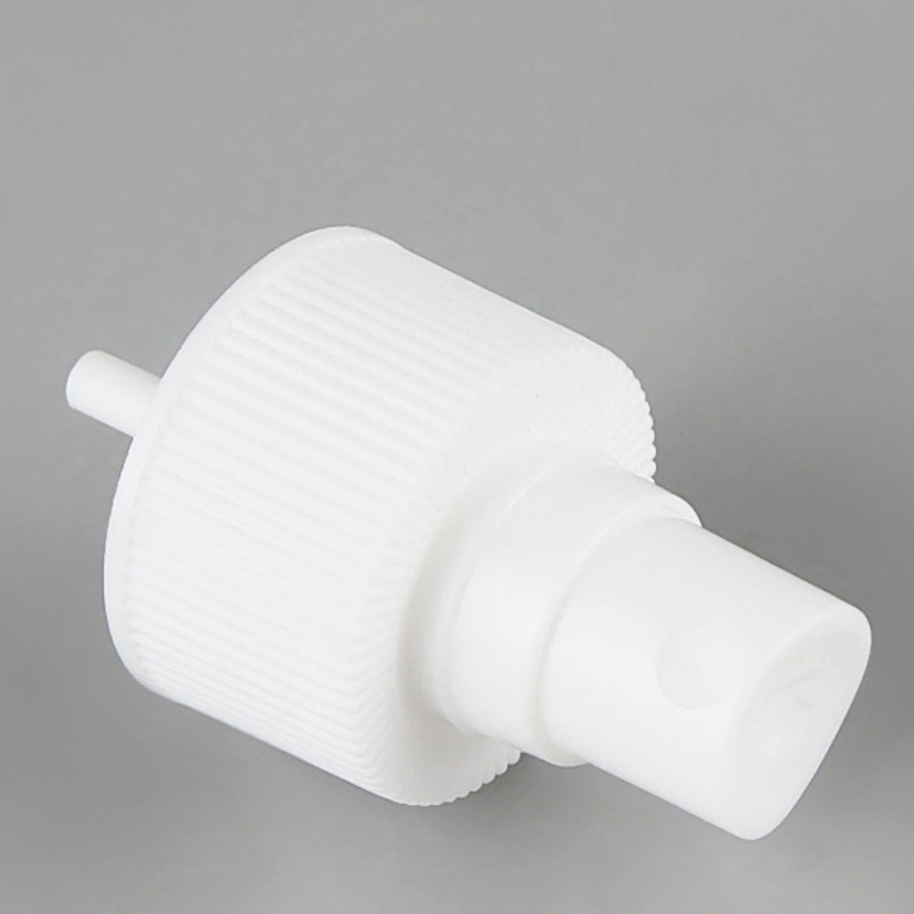 Plastic 24mm White Lotion Pump Sprayer For PET PP Bottle