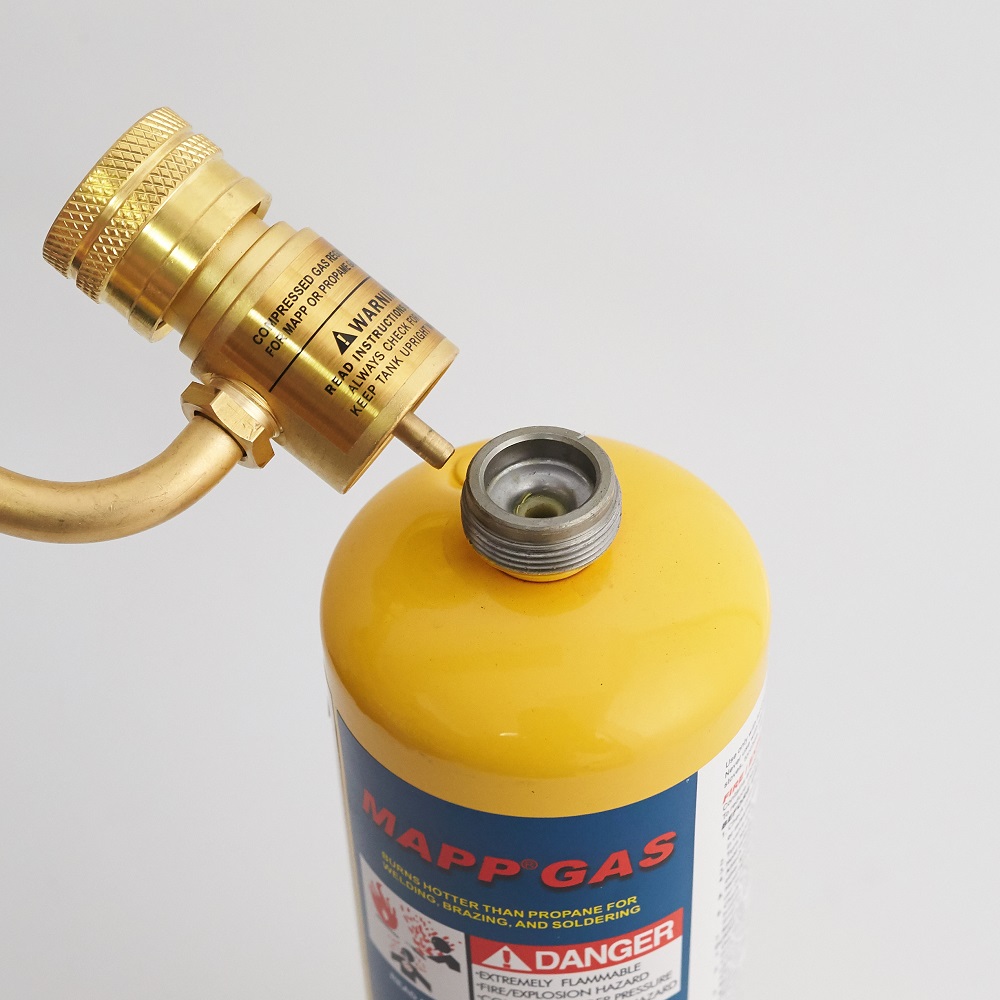 Secure Lock BBQ Torch with High Intensity Propane Flame and Welding Capacity 1-200MM
