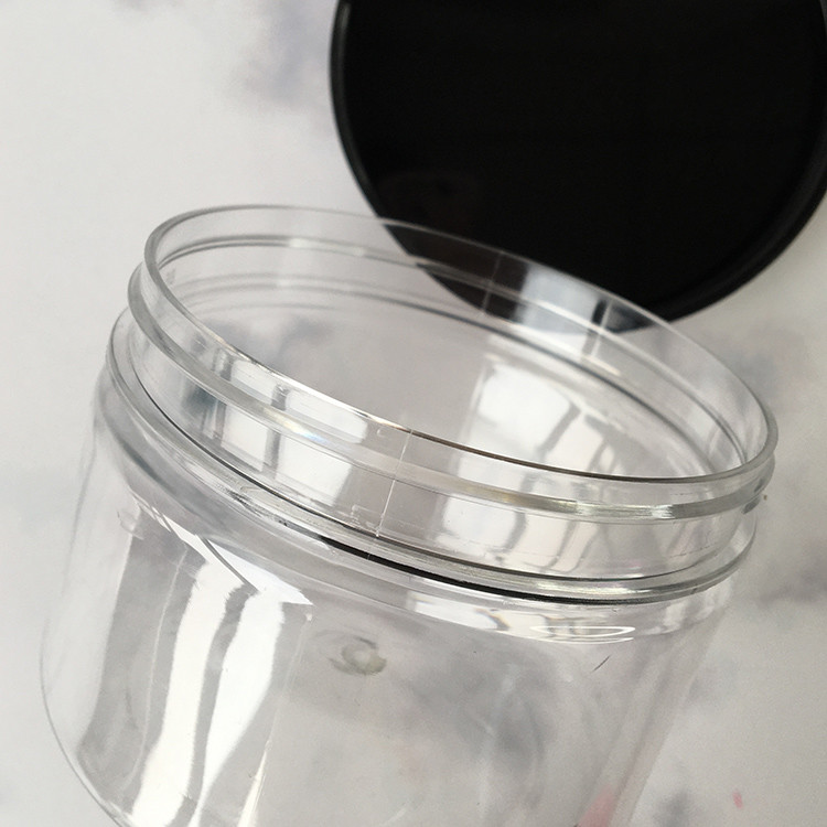 Customized Logo Printed Plastic Cosmetic Cream Jars