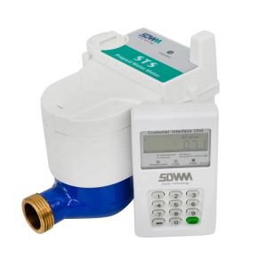 Rechargeable Water Meter Split Prepaid Token Water Meters with Software