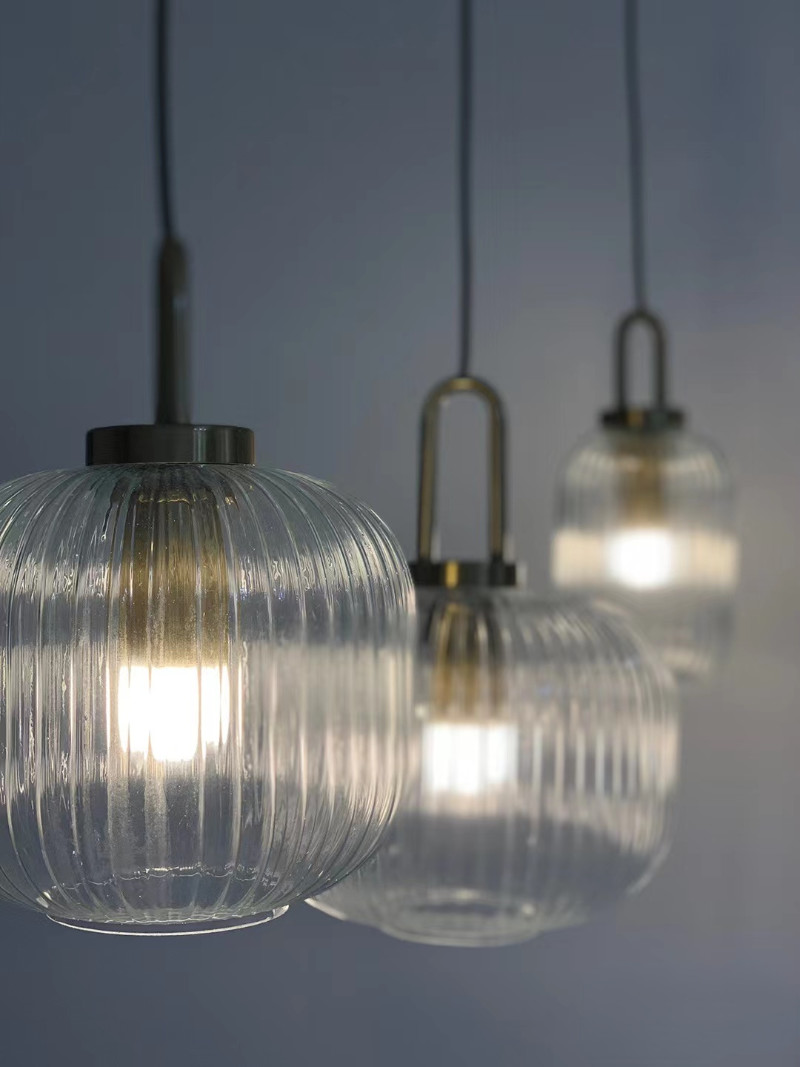 Mid century pendant light retro design glass lampRestaurant Hotel Simple Decorative Light(WH-AP-602)