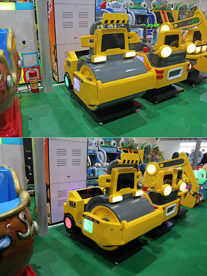 160W Coin Operated Swing Machine 3d Video Game Kiddie Ride