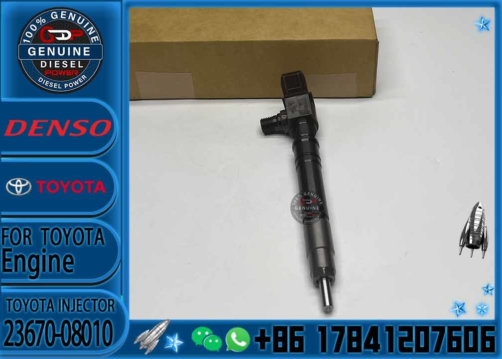 New Common Rail Injector 23670-08010 Diesel Fuel Injection 23670-08010