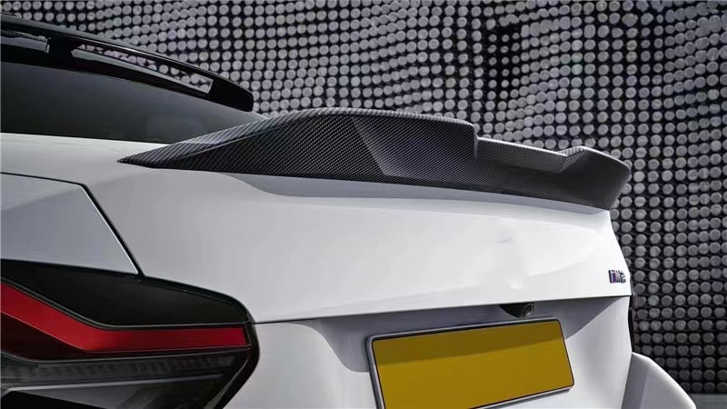 For BMW M2 G87 Carbon Fiber Body Kit M2 G87 Upgraded MP Style Carbon Fiber Front Lip Diffuser Spoiler Body Kit