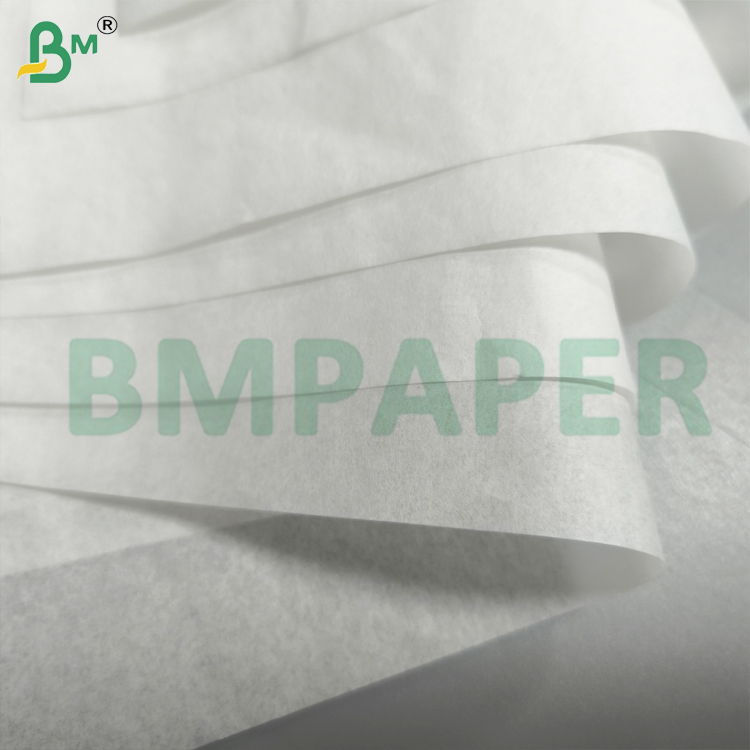 White Steel Interleaving Paper 40gsm High Surface Strength Tissue Paper