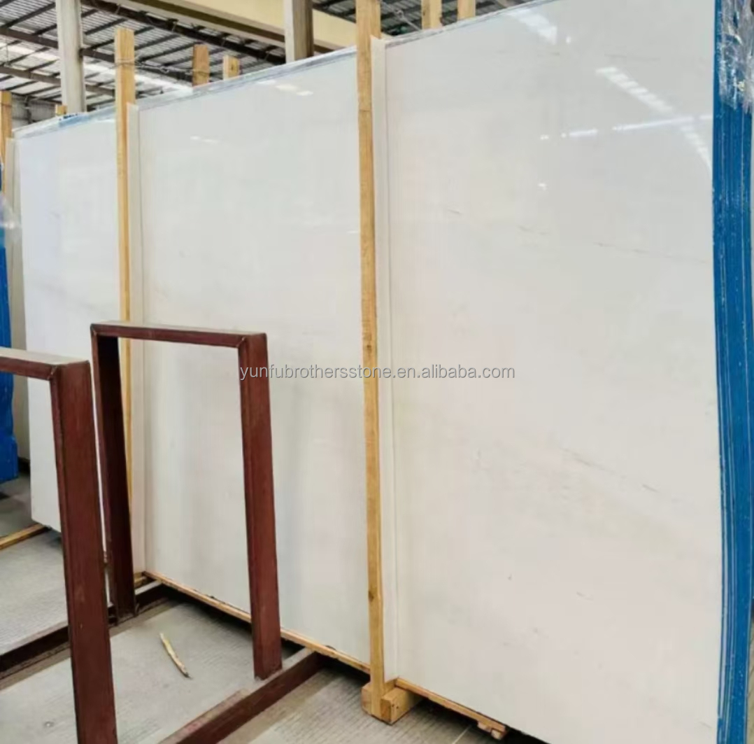 Customized Size Polished Italian White Marble Tile Top-Grade Stone for Hotel Floor