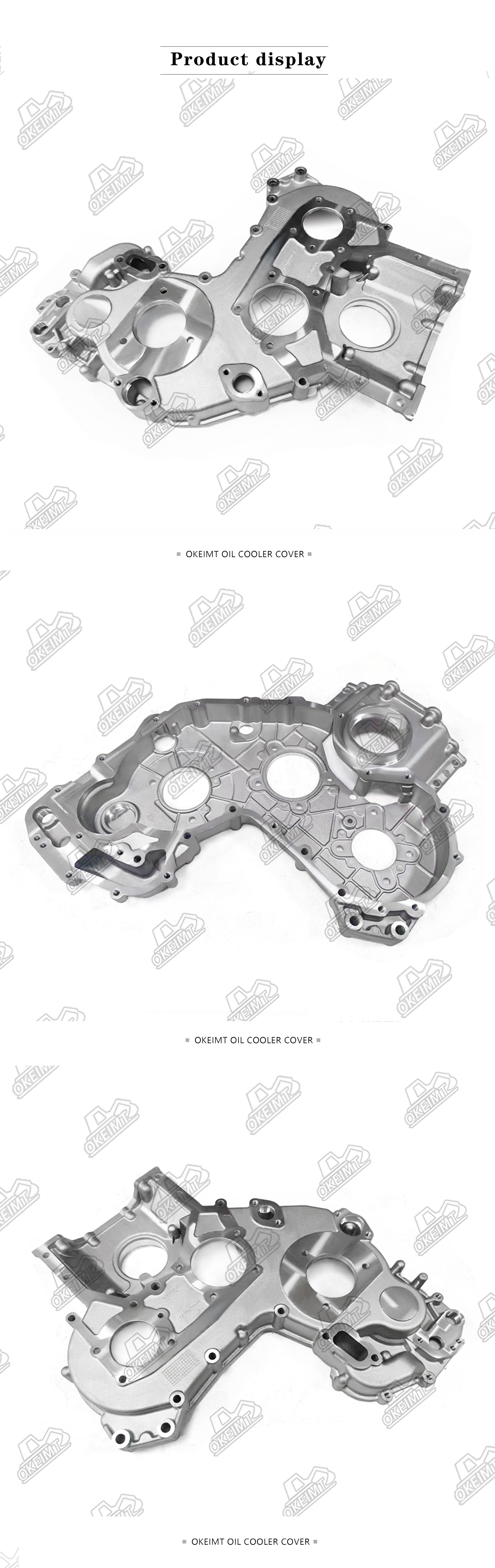 Engine Assembly Parts 3716C56C/2 Gear Chamber For Perkins C7.1 Timing Cover
