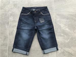 China Dark Wash Ladies Denim Jeans With Reverse Self Fabric Binding At Pockets Opening TW73336 on sale