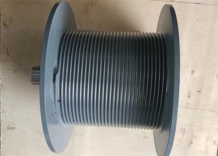Towing Winch Parts: Lebus Grooved Cable Winch Drum For Ocean Going Ships