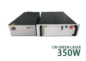 Quality CW Green Continuous Wave Laser 350W Single Mode Nanosecond for sale