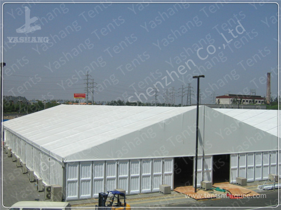 3600 sqm 30x60 M Outdoor Exhibition Tents , Large Canopy Tent With Sidewalls