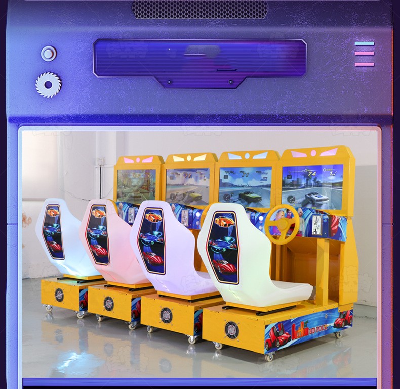 Plug Type All kinds 3D Car Racing Outrun Game Machines for Kids Arcade Car Race Game