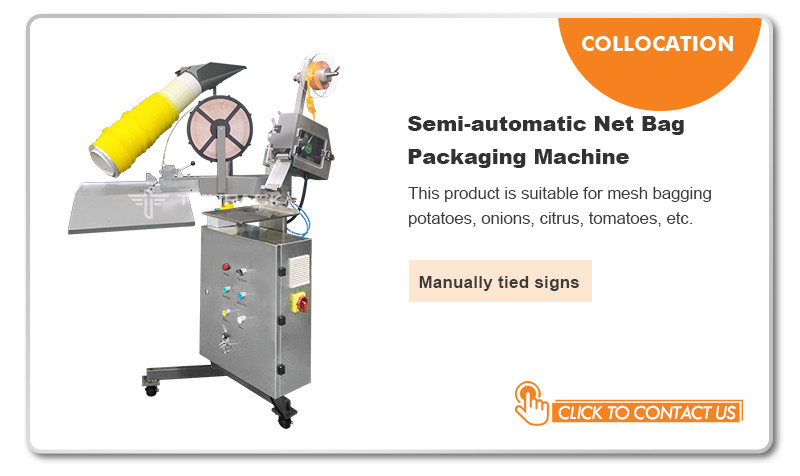 5kg Mesh Bag Packaging Machine Automatic Fresh Fruit Net Bag Wrapping Clipping Labeling Machine
