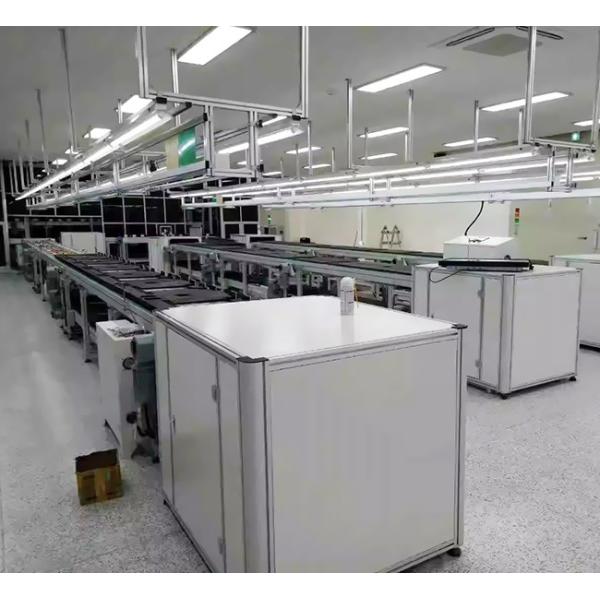 Precision Double Speed Assembly Line For Electronics Manufacturing