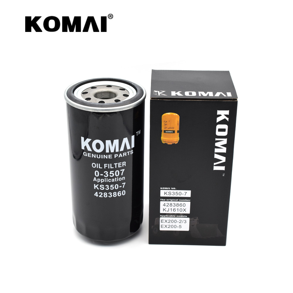 Oil Filter O-3507 For Excavators KS350-7 15607-1760 1W8845 1-87310093-0 32/919502