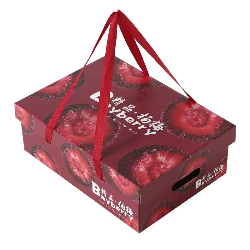 Paperboard Fruit And Vegetable Packaging Boxes With CMYK / Pantone Printing Options