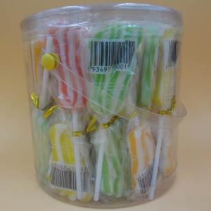 China Fruity Foot Shaped Lollipops Sugar Hard Candy Carb Free Green / Red / Yellow on sale