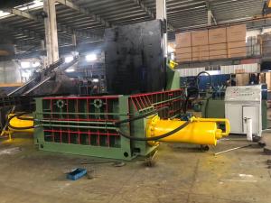 China Scrap Car Baler Automatic Metal Scrap Baling Machine Metal Press on sale