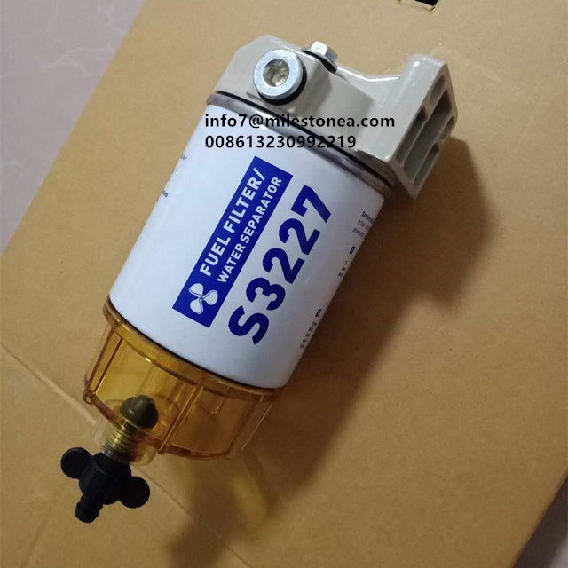 3/8" NPT Fuel Filter Fuel Water Separator 35604941 For Marine Outboard Gasoline Petrol Motor