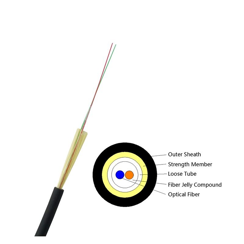 24 Core Single Mode Optical Cable With LSZH FRNC Sheath Material