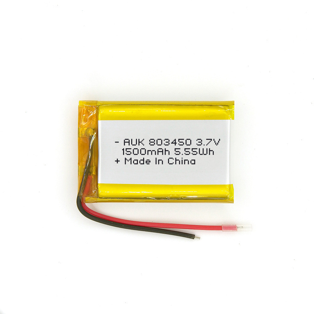Ultra Thin Li Ion Polymer 3.7v 1800mah Lipo Battery Rechargeable