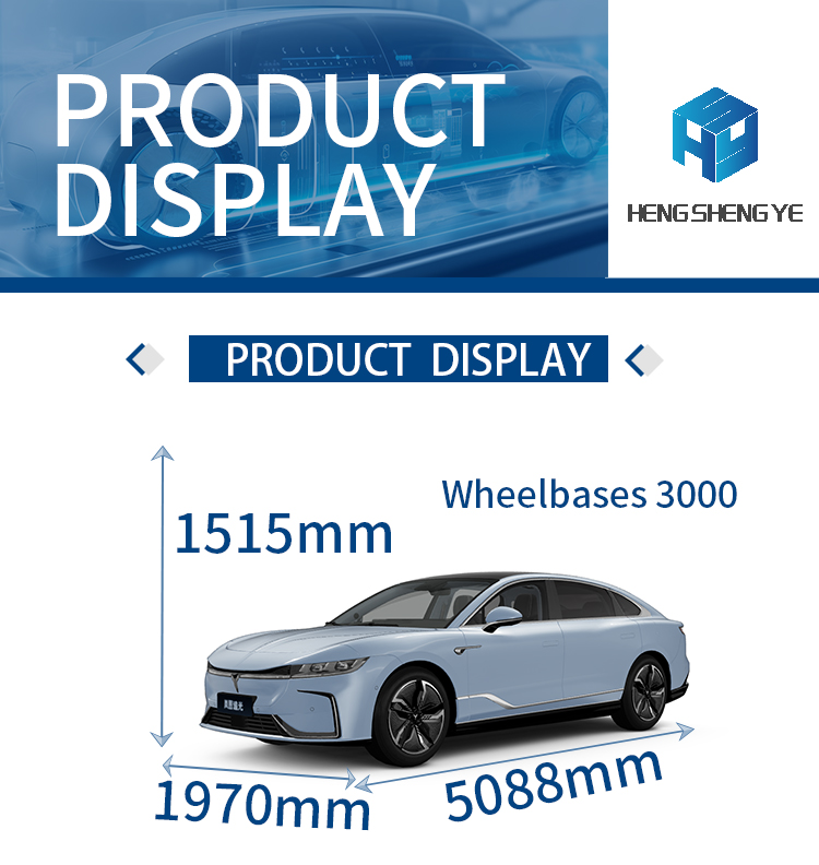 Voyah Zhuiguang Chasing Light 580kW/730km Energy Electric Car with 4-door 5-seater Body Structure and WHEELBASE 3000mm