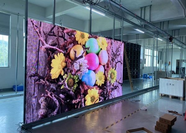 Indoor P4 LED Flexible Film Group Full Color Slim 62500 Points/Square Meter