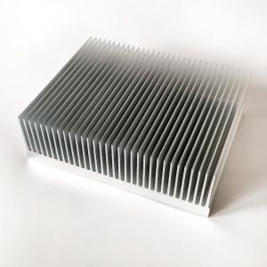 Quality Flexible cutting length high power heat sink extrusion 150(W)*45(H)mm for sale