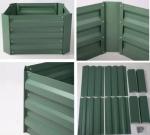 Farmhouse 80x30cm Raised Metal Garden Bed For Flower