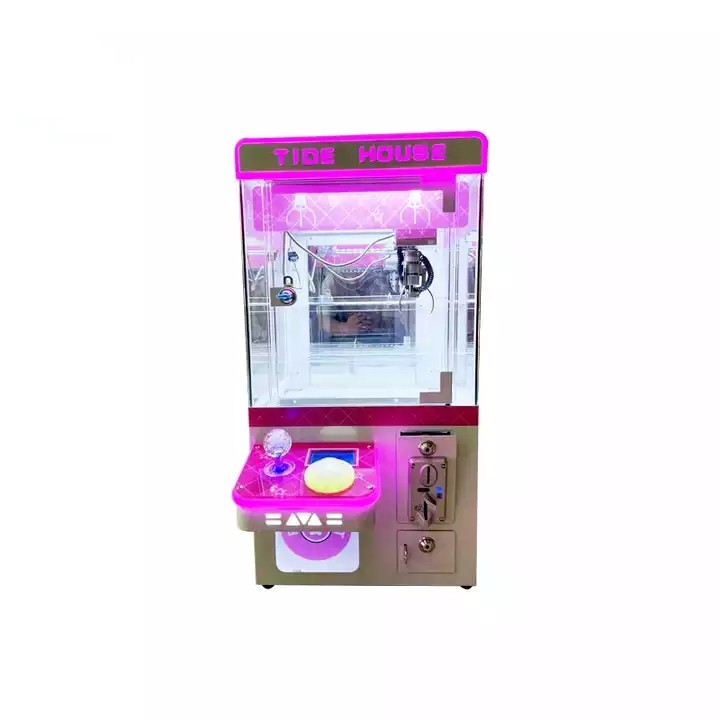 Game Center Mini Claw Machine with Metal Acrylic Plastic Material Sale