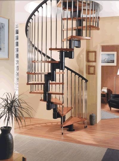 Curved Cast Iron Stair Railing Ornamental Wrought Iron Component Black