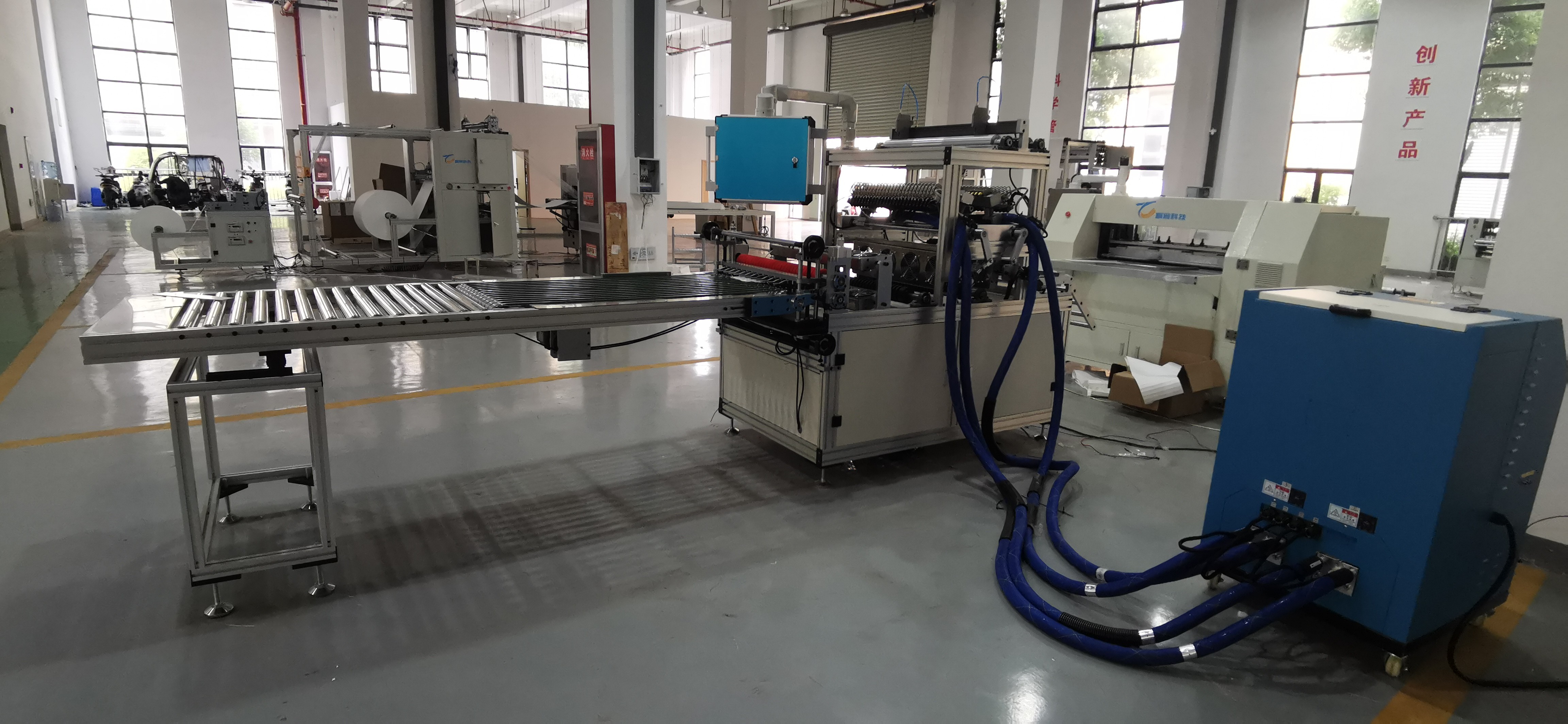 Glue Origami Filter in the Field of air Purification High-efficiency Filter Paper Filtration System