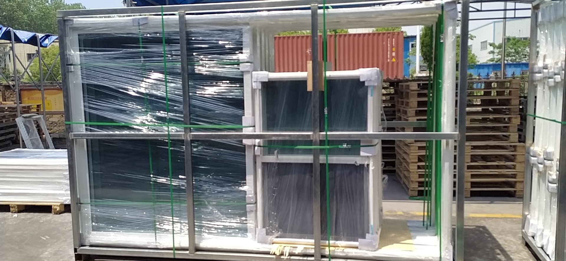 Bifold Folding Window Doors Aluminum Alloy Vinyl OEM