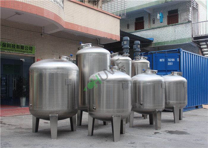 304 SS Strong 3000L Water Tank For Ro Stainless Steel 1000L Machine