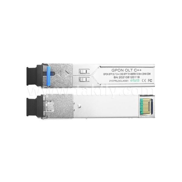 SFP GPON OLT Class C++ Optical Transceiver Module for Data Center FTTH FTTX