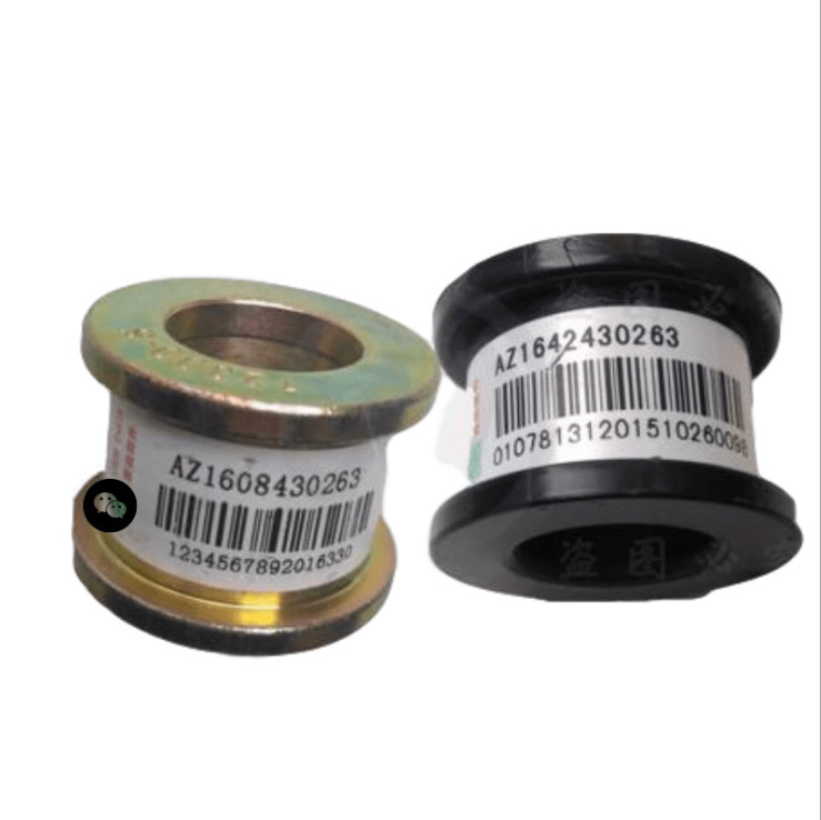 HOWO DUMP TRUCK PARTS Plastic and rubber BUSHING AZ1642430263 336HP 371HP 6x4 Truck