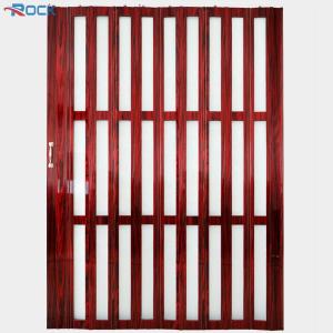 China Dirt Resistance PVC Accordion Doors Heat Insulation PVC Balcony Doors on sale