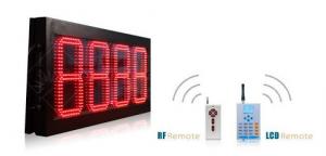 Quality Waterproof Cabinet RS232 P16 Led Gas Price Display 5000mcd for sale